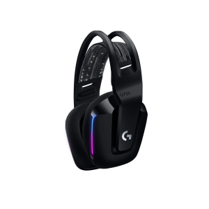 LOGITECH G G733 LIGHTSPEED Wireless RGB Gaming Headset Headset full size 2.4 GHz wireless black