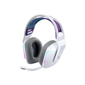 LOGITECH G G733 LIGHTSPEED Wireless RGB Gaming Headset Headset full size 2.4 GHz wireless white