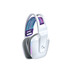LOGITECH G G733 LIGHTSPEED Wireless RGB Gaming Headset Headset full size 2.4 GHz wireless white