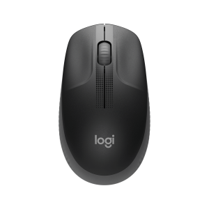 LOGITECH M190 Mouse optical 3 buttons wireless USB wireless receiver charcoal