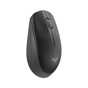 LOGITECH M190 Mouse optical 3 buttons wireless USB wireless receiver charcoal