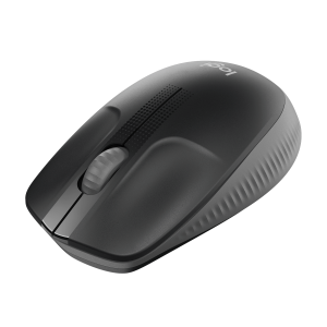 LOGITECH M190 Mouse optical 3 buttons wireless USB wireless receiver charcoal