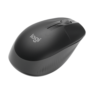 LOGITECH M190 Mouse optical 3 buttons wireless USB wireless receiver charcoal