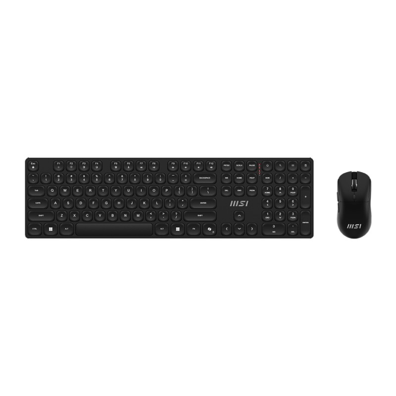 MSI FORGE K210 WIRELESS COMBO clavier Souris incluse maison | JDB-Info
