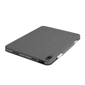 LOGITECH Folio Touch Keyboard and folio case with trackpad backlit Apple Smart connector QWERTY Nordic oxford grey (PAN)