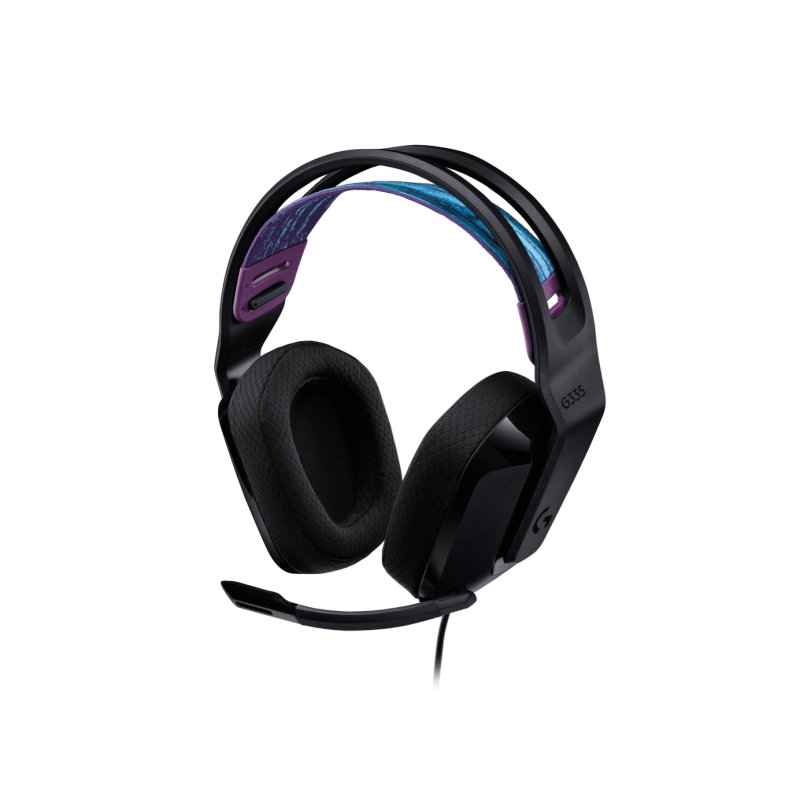 LOGITECH G335 Wired Gaming Headset - BLACK - EMEA