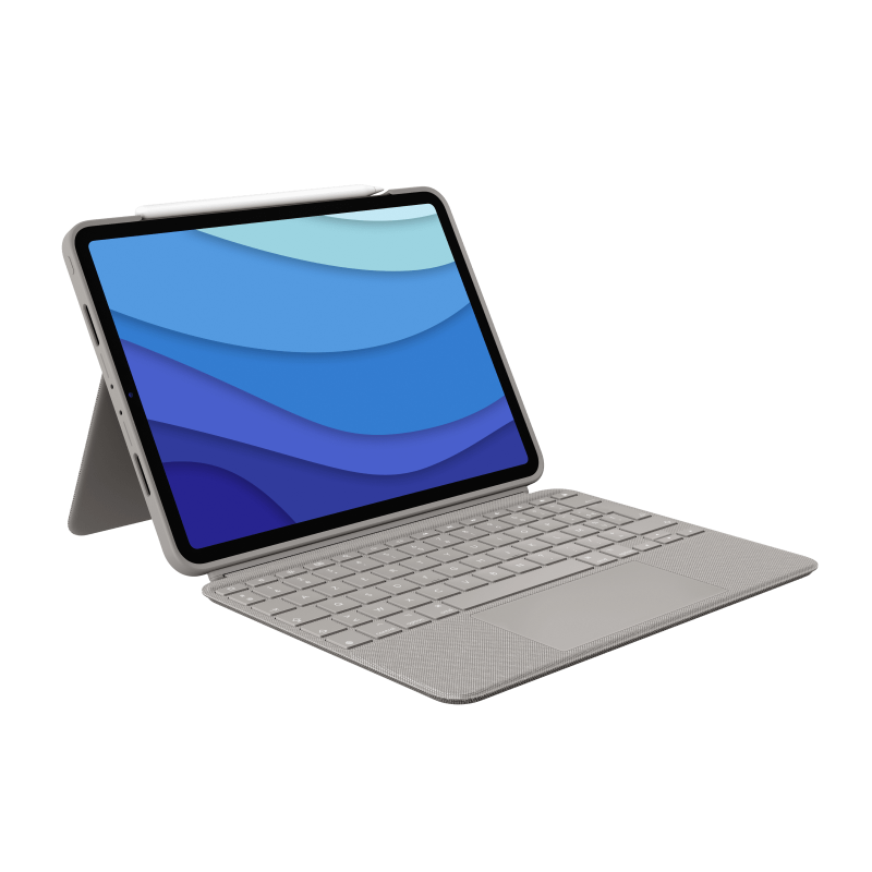 LOGITECH Combo Touch for iPad Pro 11p 1st 2nd and 3rd generation Sand Central (FR)