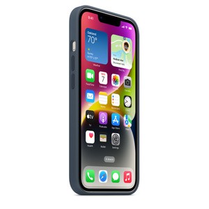 APPLE iPhone 14 Silicone Case with MagSafe - Storm Blue