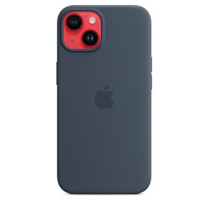 APPLE iPhone 14 Silicone Case with MagSafe - Storm Blue