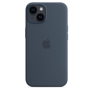 APPLE iPhone 14 Silicone Case with MagSafe - Storm Blue