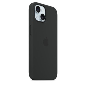 APPLE iPhone 15 Silicone Case with MagSafe - Black