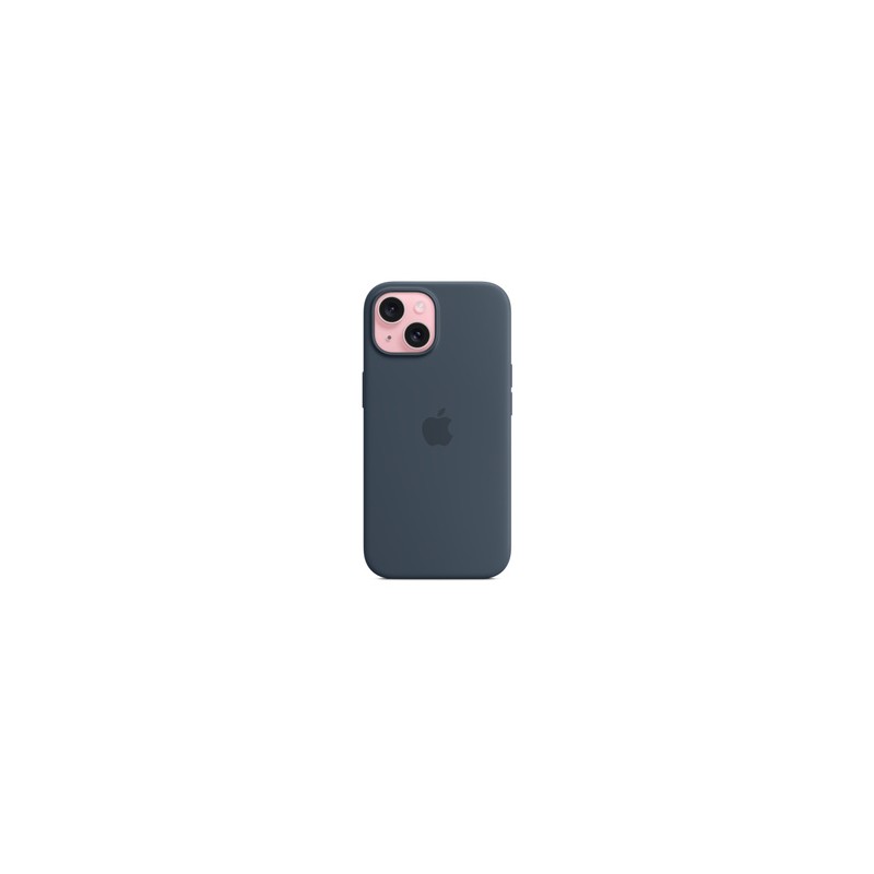 APPLE iPhone 15 Silicone Case with MagSafe - Storm Blue
