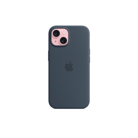 APPLE iPhone 15 Silicone Case with MagSafe - Storm Blue