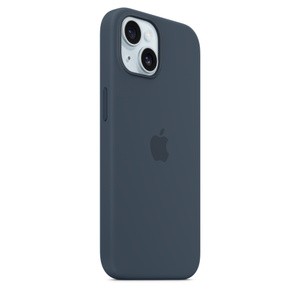 APPLE iPhone 15 Silicone Case with MagSafe - Storm Blue
