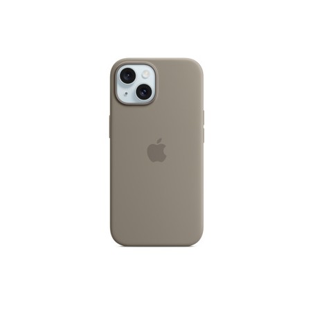 APPLE iPhone 15 Silicone Case with MagSafe - Clay