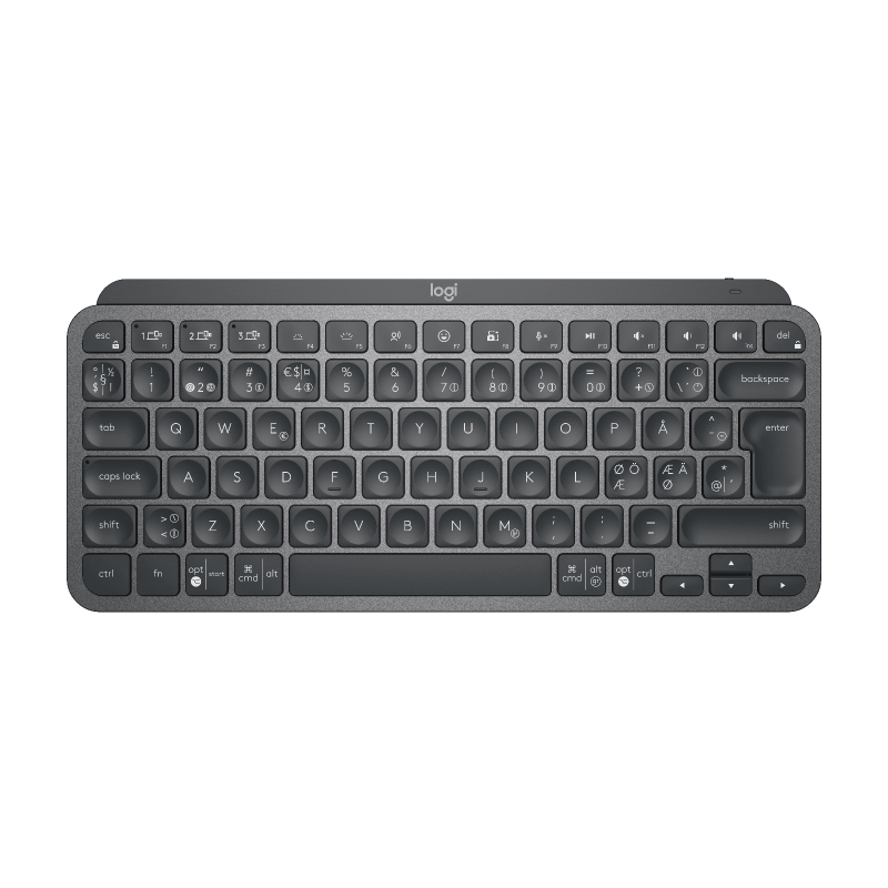 LOGITECH MX Keys Mini Office keyboard backlit Bluetooth QWERTY Nordic Danish/Finnish/Norwegian/Swedish graphite (PAN)