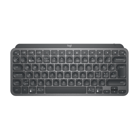 LOGITECH MX Keys Mini Office keyboard backlit Bluetooth QWERTY Nordic Danish/Finnish/Norwegian/Swedish graphite (PAN)
