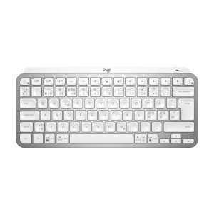 LOGITECH MX Keys Mini Office keyboard backlit Bluetooth QWERTY Nordic Danish/Finnish/Norwegian/Swedish pale grey (PAN)