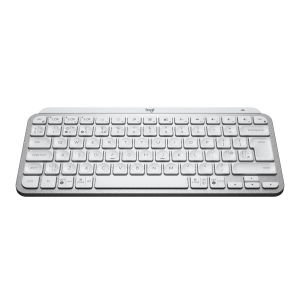LOGITECH MX Keys Mini Minimalist Wireless Illuminated Keyboard - PALE GREY - INTNL (UK)