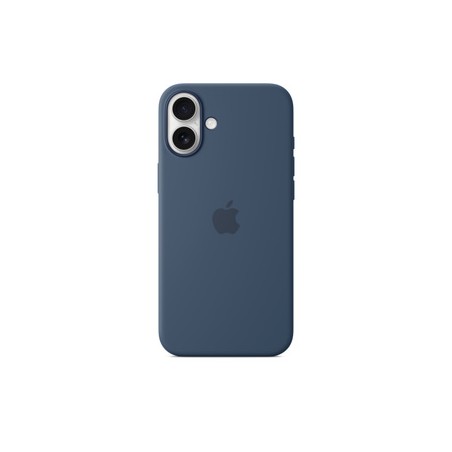 APPLE iPhone 16 Plus Silicone Case with MagSafe - Denim