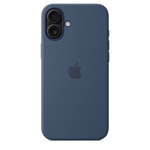 APPLE iPhone 16 Plus Silicone Case with MagSafe - Denim