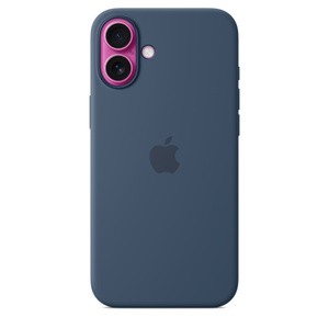 APPLE iPhone 16 Plus Silicone Case with MagSafe - Denim