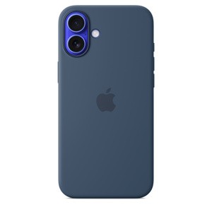 APPLE iPhone 16 Plus Silicone Case with MagSafe - Denim