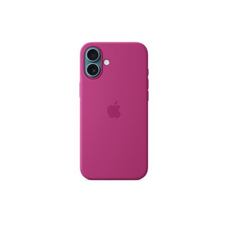 APPLE iPhone 16 Plus Silicone Case with MagSafe - Fuchsia