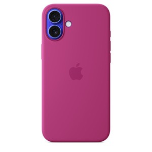 APPLE iPhone 16 Plus Silicone Case with MagSafe - Fuchsia