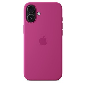 APPLE iPhone 16 Plus Silicone Case with MagSafe - Fuchsia