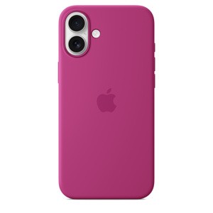 APPLE iPhone 16 Plus Silicone Case with MagSafe - Fuchsia