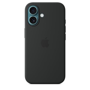 APPLE iPhone16 Silicone Case with MagSafe - Black