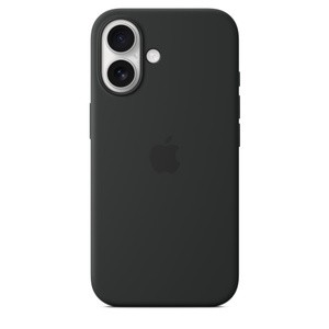 APPLE iPhone16 Silicone Case with MagSafe - Black