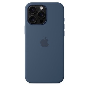 APPLE iPhone16 Pro Max Silicone Case with MagSafe - Denim