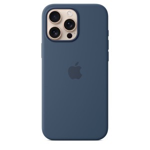 APPLE iPhone16 Pro Max Silicone Case with MagSafe - Denim