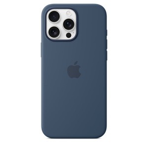 APPLE iPhone16 Pro Max Silicone Case with MagSafe - Denim