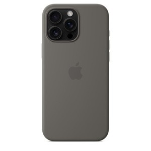 APPLE iPhone16 Pro Max Silicone Case with MagSafe - Stone Gray