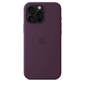 APPLE iPhone16 Pro Max Silicone Case with MagSafe - Plum