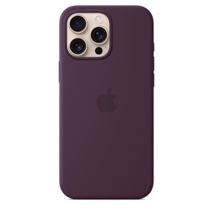 APPLE iPhone16 Pro Max Silicone Case with MagSafe - Plum