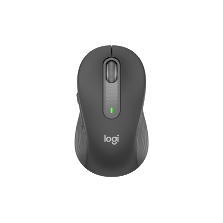LOGITECH Signature M650 Mouse optical 5 buttons wireless Bluetooth 2.4 GHz Bolt USB receiver graphite