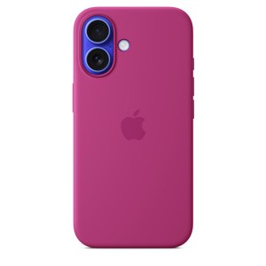 APPLE iPhone16 Silicone Case with MagSafe - Fuchsia