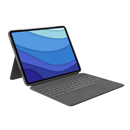 LOGITECH Combo Touch for iPad Pro 12.9p 5th generation - GREY - INTNL (US)