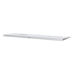 APPLE Magic Keyboard with Touch ID and Numeric Keypad for Mac models with Apple silicon - French - White Keys