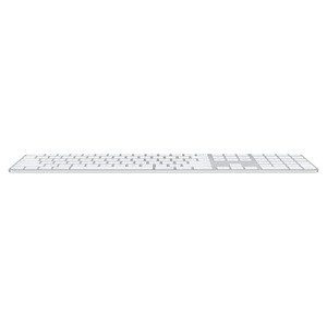 APPLE Magic Keyboard with Touch ID and Numeric Keypad for Mac models with silicon - Swiss - White Keys