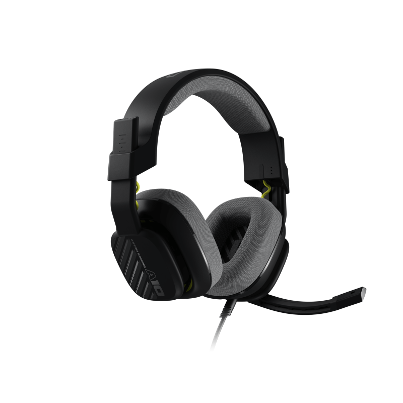 LOGITECH Astro Gaming A10 Gen 2 Headset full size wired 3.5 mm jack black