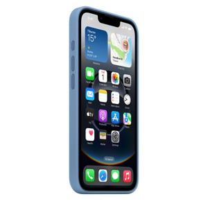 APPLE iPhone16e Silicone Case Winter Blue
