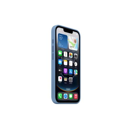 APPLE iPhone16e Silicone Case Winter Blue