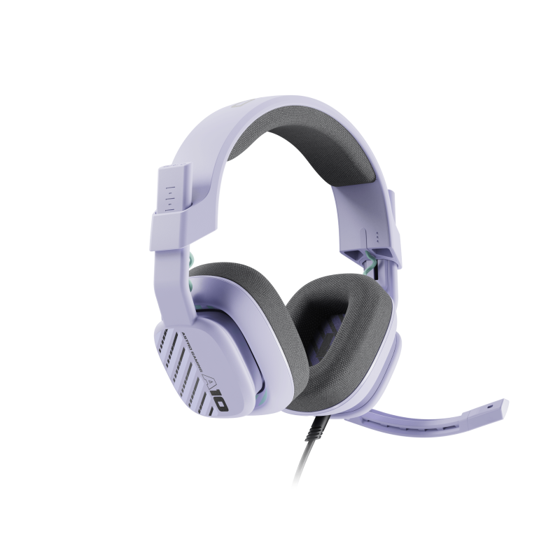 LOGITECH Astro Gaming A10 Gen 2 Headset full size wired 3.5 mm jack lilac