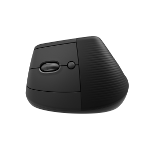 LOGITECH Lift Vertical Ergonomic Mouse Vertical mouse ergonomic left-handed optical 6 buttons wireless Bluetooth 2.4 GHz
