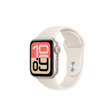 APPLE Watch SE 3GPS + Cellular 40mmStarlight Aluminium Case with Starlight Sport Band - M/L